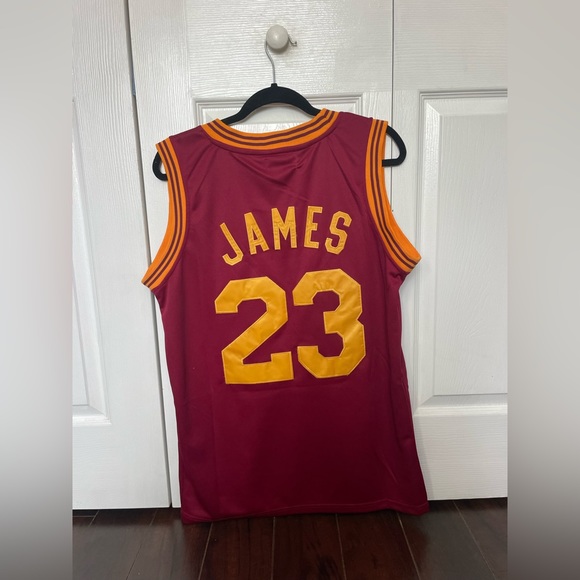 Men’s Mitchell & Ness Cleveland Cavaliers Jersey Lebron James - Picture 2 of 6